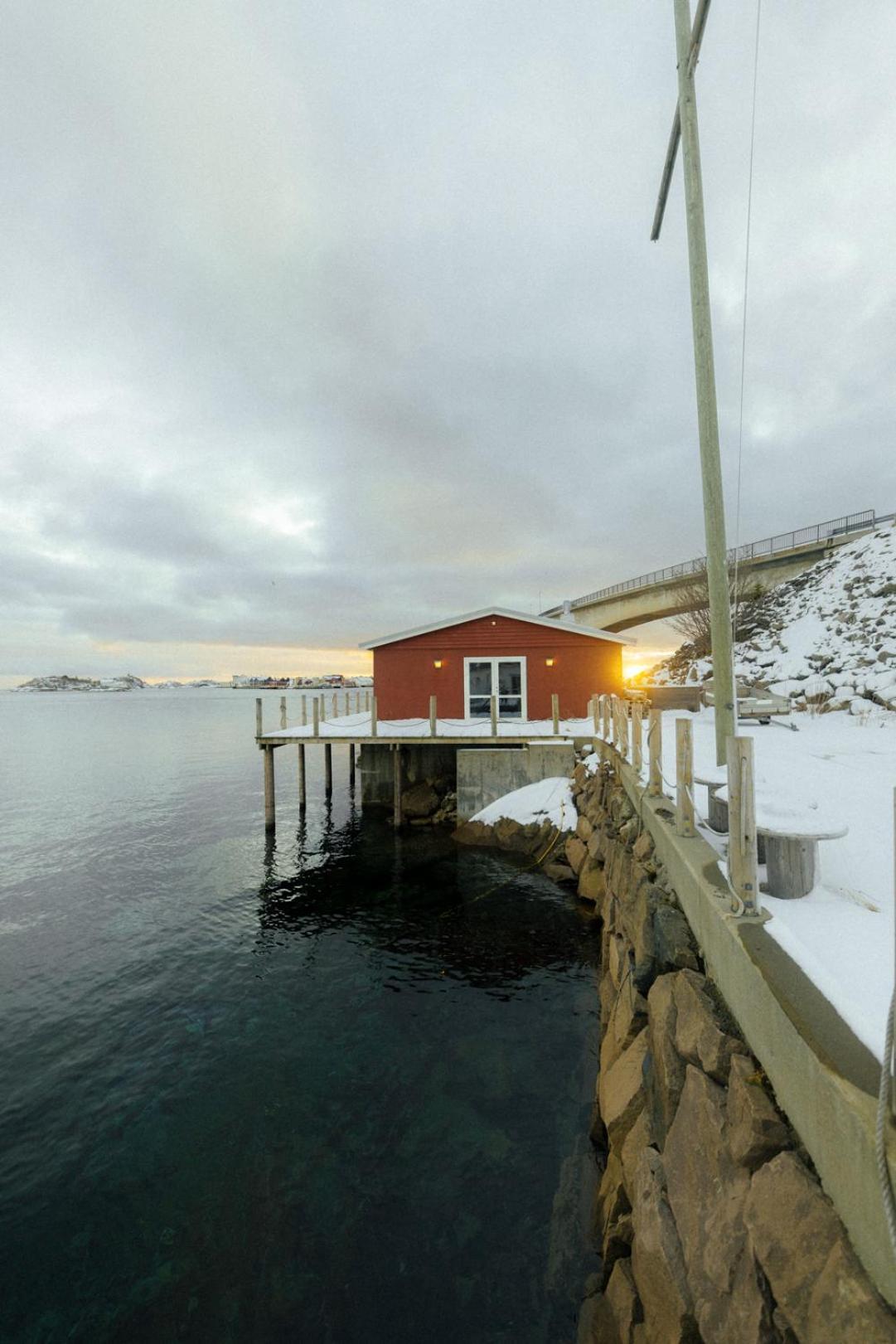 Skata Boutique Hotel Henningsvær Eksteriør bilde