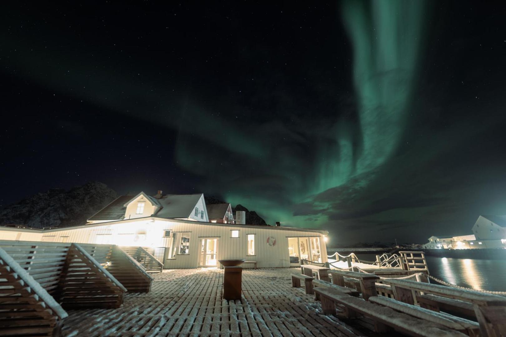 Skata Boutique Hotel Henningsvær Eksteriør bilde